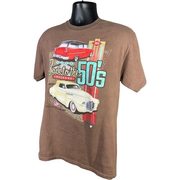 Back To The 50s Weekend Car Tee - Picture 3 of 7